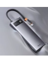 Buy Baseus Metal Gleam Series 8in1 HUB Docking Station USB-C - HDMI/3x USB 3.2 Gen.1/Power Delivery/SD card reader/TF card reader/VGA gray - BSU3599 - {ean13} - Home Screen Store Europe