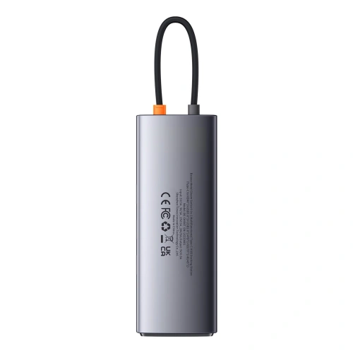 Kup Hub Baseus Metal Gleam Series 9in1 USB-C - 2xHDMI/2xUSB 3.2 Gen. 1/USB 2.0/Power Delivery/SD-Kartenleser/TF-Kartenleser/RJ-45 grau - BSU3600 - {ean13} - Sklep Home Screen