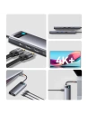 Kup Hub Baseus Metal Gleam Series 9in1 USB-C - 2xHDMI/2xUSB 3.2 Gen. 1/USB 2.0/Power Delivery/SD-Kartenleser/TF-Kartenleser/RJ-45 grau - BSU3600 - {ean13} - Sklep Home Screen