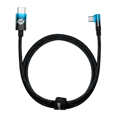 Kup Kabelwinkel Baseus MVP Elbow Power Delivery USB-C/USB-C 1m 100W 5A blau - BSU3601 - {ean13} - Sklep Home Screen