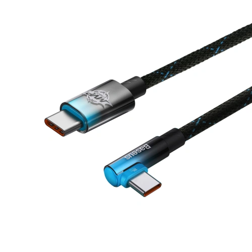 Kup Kabel kątový Baseus MVP Elbow Power Delivery USB-C/USB-C 1m 100W 5A modrý - BSU3601 - {ean13} - Sklep Home Screen