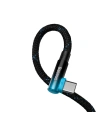 Kup Kabel kątový Baseus MVP Elbow Power Delivery USB-C/USB-C 1m 100W 5A modrý - BSU3601 - {ean13} - Sklep Home Screen
