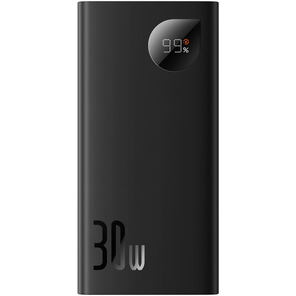 Powerbank Baseus Adaman2 10000mAh 10000mAh 30W 2xUSB/1xUSB-C Overseas Edition PD QC SCP czarny