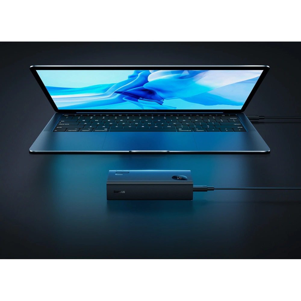 Powerbank Baseus Adaman2 10000mAh 10000mAh 30W 2xUSB/1xUSB-C Overseas Edition PD QC SCP czarny