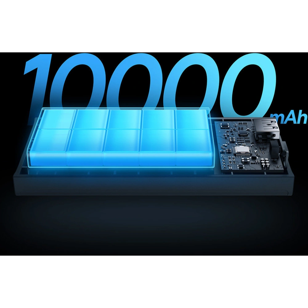 Powerbank Baseus Adaman2 10000mAh 10000mAh 30W 2xUSB/1xUSB-C Overseas Edition PD QC SCP czarny