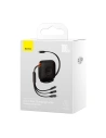 Kup Kábel tekercselt Baseus Traction Series 3in1 USB-C - microUSB/USB-C/Lightning Power Delivery 100W 1,7m fekete - BSU3603 - {ean13} - Sklep Home Screen