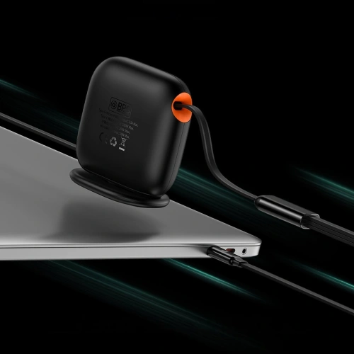 Kup Kabel zwijany Baseus Traction Series 3in1 USB-C - microUSB/USB-C/Lightning Power Delivery 100W 1,7m czarny - BSU3603 - {ean13} - Sklep Home Screen