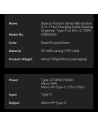 Kup Cablul răsucit Baseus Traction Series 3in1 USB-C - microUSB/USB-C/Lightning Power Delivery 100W 1,7m negru - BSU3603 - {ean13} - Sklep Home Screen