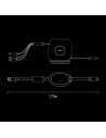Kup Kábel tekercselt Baseus Traction Series 3in1 USB-C - microUSB/USB-C/Lightning Power Delivery 100W 1,7m fekete - BSU3603 - {ean13} - Sklep Home Screen