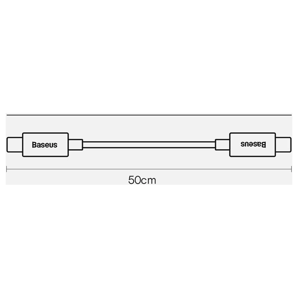 Powerbank Baseus Magnetic Bracket Wireless Charge MagSafe 10000mAh 20W Overseas Edition niebieski + kabel USB-C Xiaobai 60W 0,5m