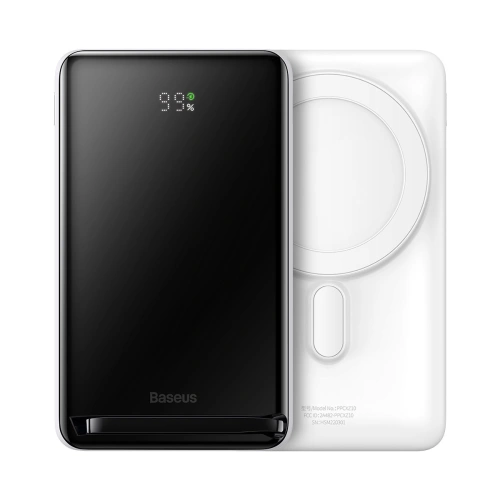 Kup Powerbank Baseus Suport Magnetic Încărcare Wireless MagSafe 10000mAh 20W Ediția pentru Străinătate alb + cablu USB-C Xiaobai 60W 0,5m - BSU3605 - {ean13} - Sklep Home Screen