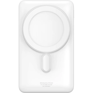 Buy Baseus Magnetic Bracket Powerbank Wireless Charge MagSafe 10000mAh 20W Overseas Edition white + USB-C Xiaobai Cable 60W 0.5m - BSU3605 - {ean13} - Home Screen Store Europe