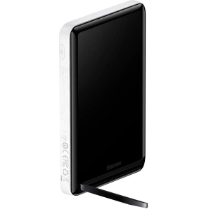 Powerbank Baseus Magnetic Bracket Wireless Charge MagSafe 10000mAh 20W Overseas Edition biały + kabel USB-C Xiaobai 60W 0,5m - Powerbanki - Baseus