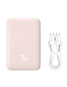 Buy Powerbank Baseus Magnetic Mini 10000mAh 20W pink + USB-C/USB-C Cable 60W 0,5m white - BSU3607 - {ean13} - Home Screen Store Europe