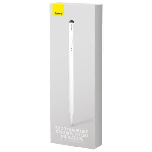 Kup Aktiver Stylus Baseus Smooth Writing für Apple iPad mit einer Spitze für kapazitive Bildschirme in Weiß - BSU3608 - {ean13} - Sklep Home Screen