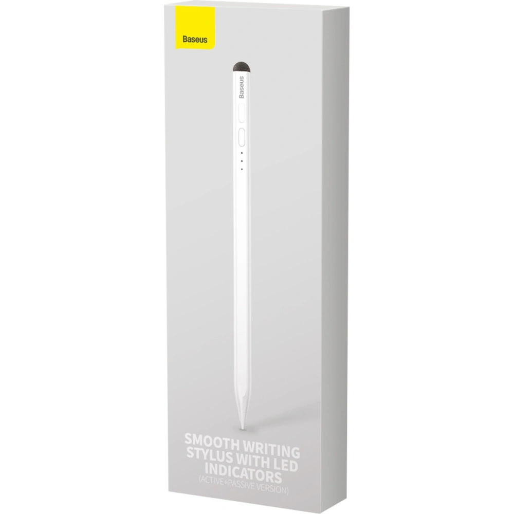Aktywny rysik Baseus Smooth Writing do Apple iPad z końcówka do ekranów pojemnościowych biały