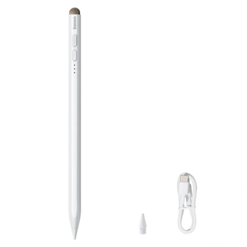Kup Aktiver Stylus Baseus Smooth Writing für Apple iPad mit einer Spitze für kapazitive Bildschirme in Weiß - BSU3608 - {ean13} - Sklep Home Screen