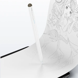 Kup Aktywny rysik Baseus Smooth Writing do Apple iPad z końcówka do ekranów pojemnościowych biały - BSU3608 - {ean13} - Sklep Home Screen