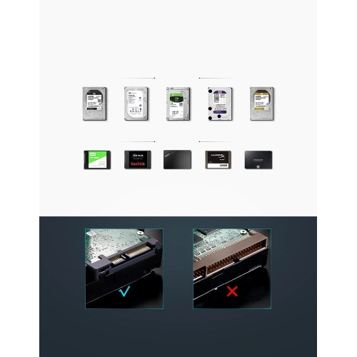Kup Obudowa HDD 3,5 cala UGREEN SATA USB 3.0 czarny - UGR1416 - {ean13} - Sklep Home Screen