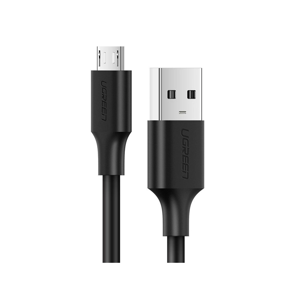 Kabel UGREEN US289 USB/microUSB 2,4A 480Mbps 1,5m czarny