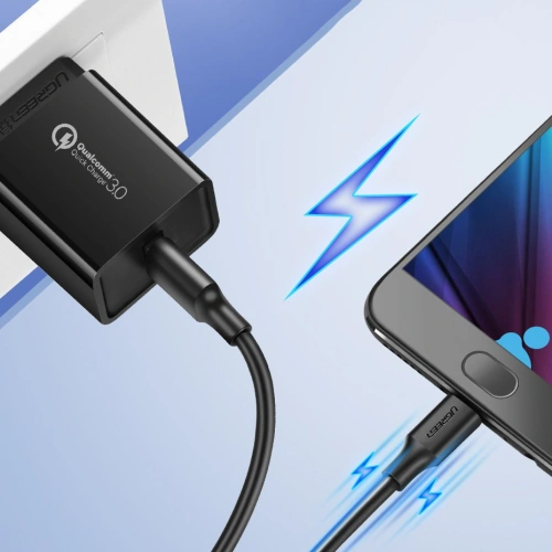 Kup Kabel UGREEN US289 USB/microUSB 2,4A 480Mbps 1,5m černý - UGR1417 - {ean13} - Sklep Home Screen