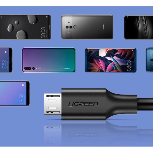 Kup Kabel UGREEN US289 USB/microUSB 2,4A 480Mbps 1,5m černý - UGR1417 - {ean13} - Sklep Home Screen