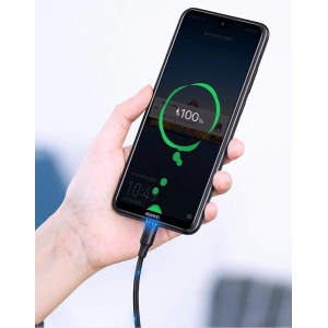 Kabel UGREEN US289 USB/microUSB 2,4A 480Mbps 1,5m černý