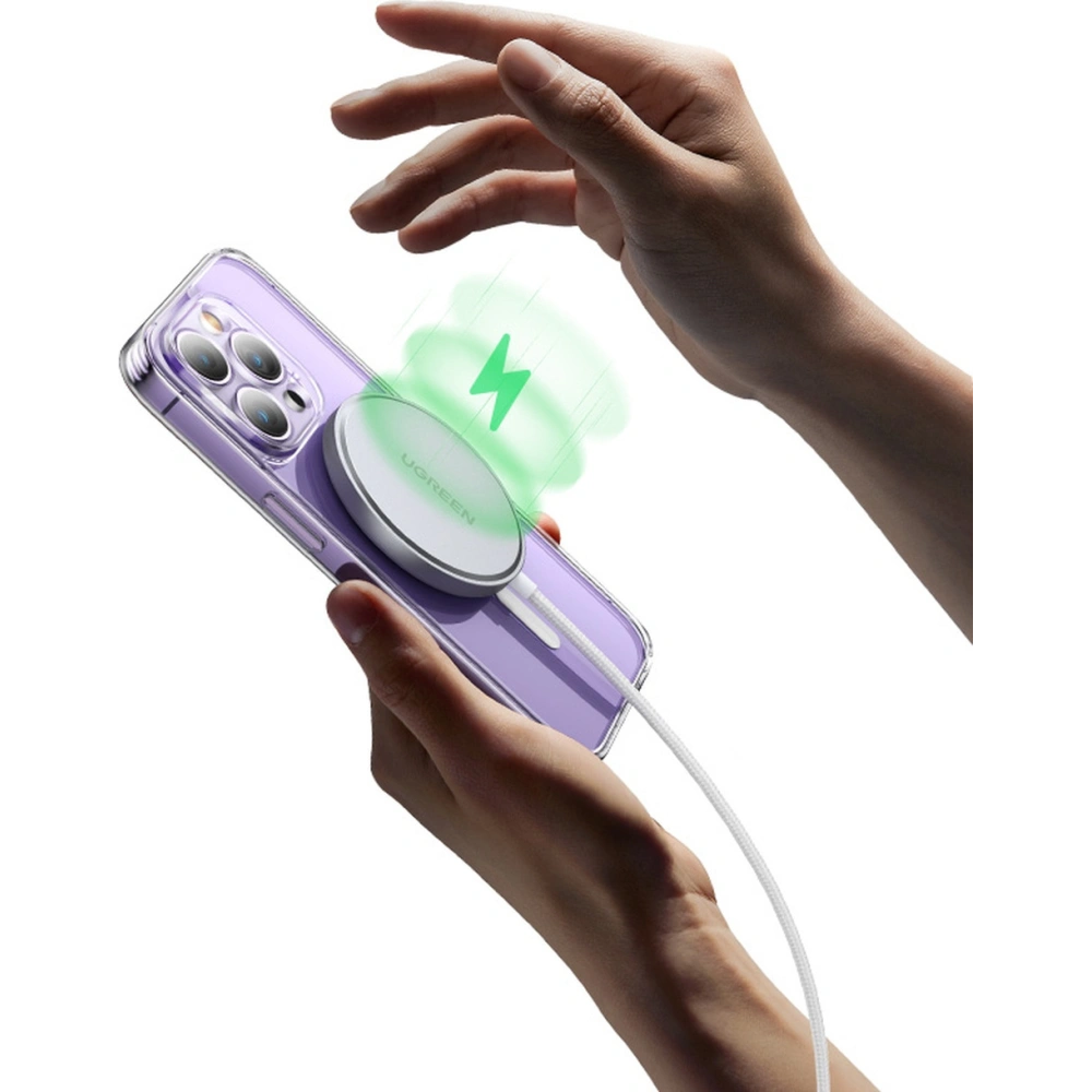 Etui UGREEN LP643 Classy Clear Magnetic Protective MagSafe Apple iPhone 14 Pro przezroczysty