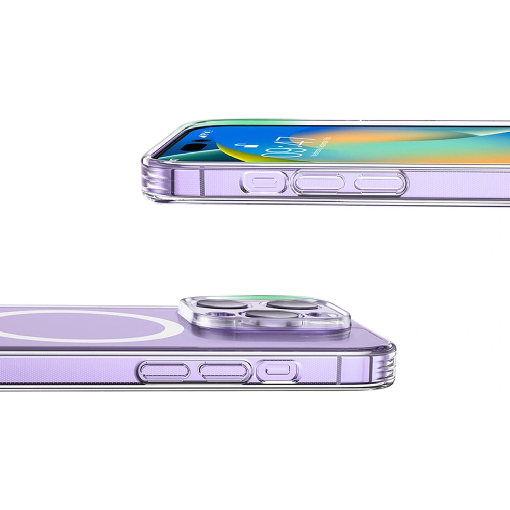 Etui UGREEN LP643 Classy Clear Magnetic Protective MagSafe Apple iPhone 14 Pro przezroczysty