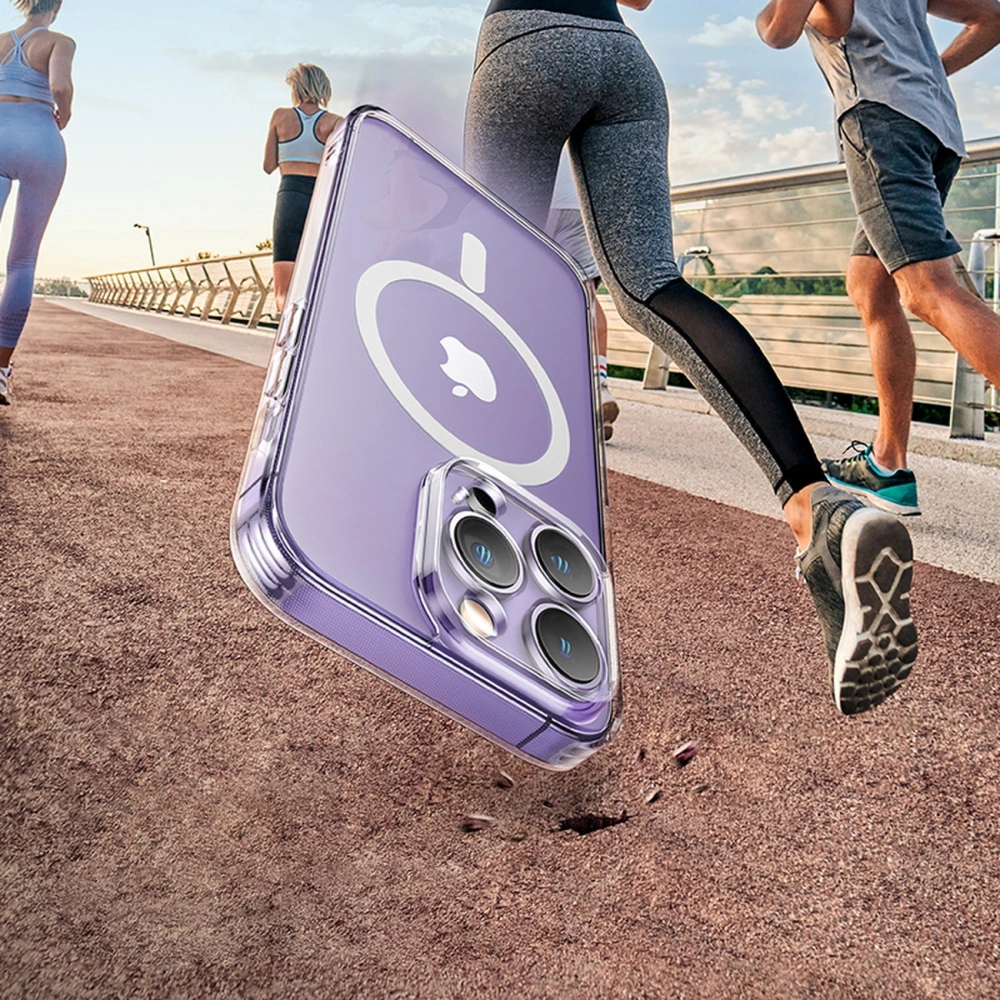 Etui UGREEN LP643 Classy Clear Magnetic Protective MagSafe Apple iPhone 14 Pro przezroczysty