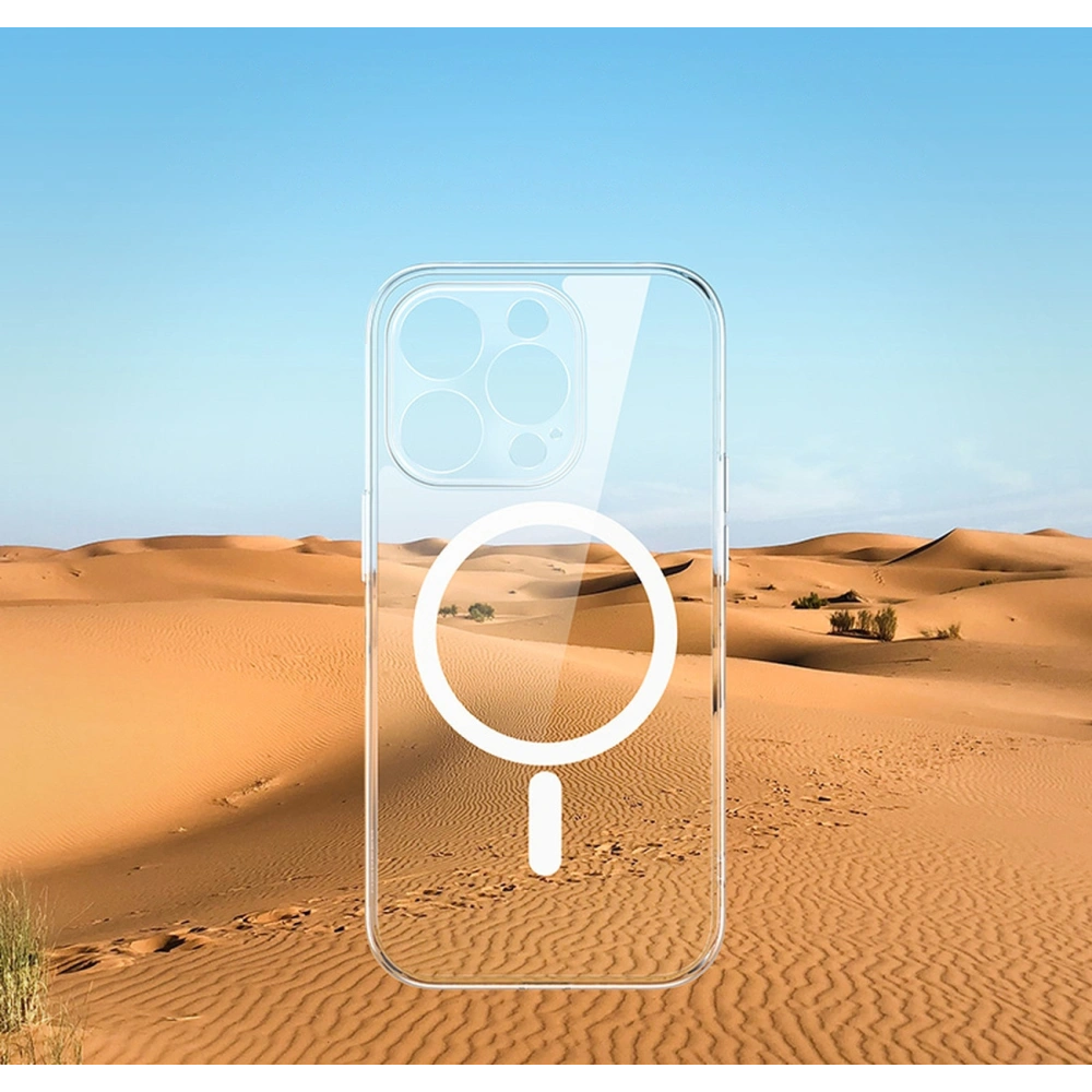 Etui UGREEN LP643 Classy Clear Magnetic Protective MagSafe Apple iPhone 14 Pro przezroczysty