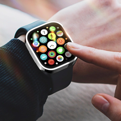 Buy Dux Ducis Hamo case Apple Watch 7 45mm silver - DDS356 - {ean13} - Home Screen Store Europe