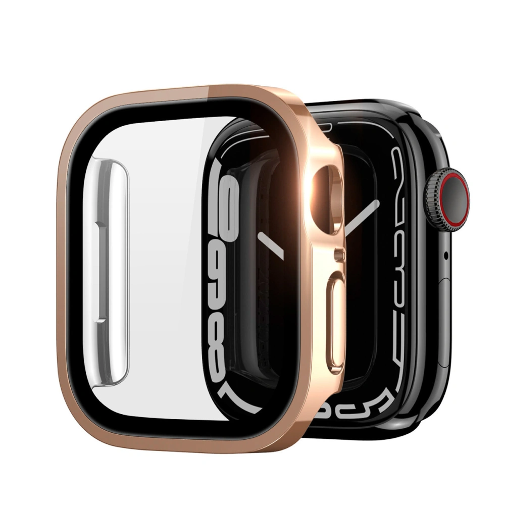 Etui Dux Ducis Hamo Apple Watch 7 45mm różowy