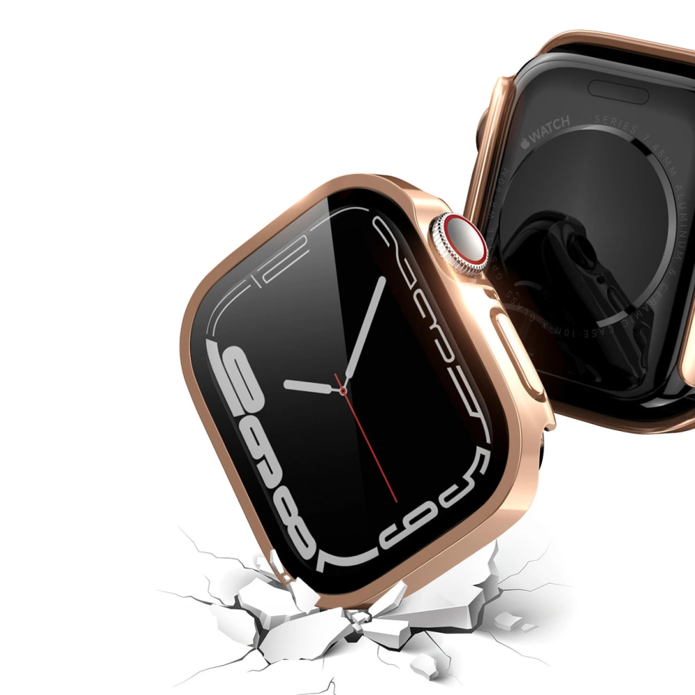 Etui Dux Ducis Hamo Apple Watch 7 45mm różowy