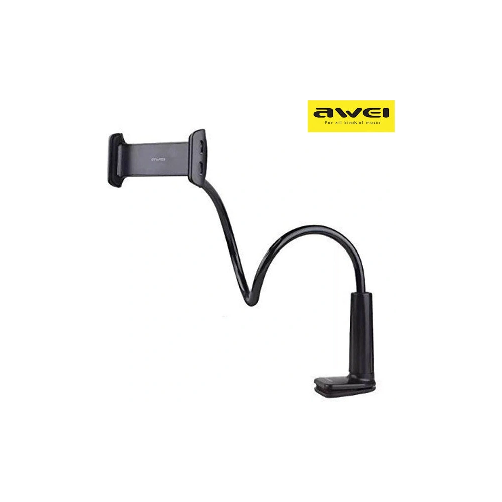 Uchwyt biurkowy AWEI X3 4-10,5 cala czarny/black