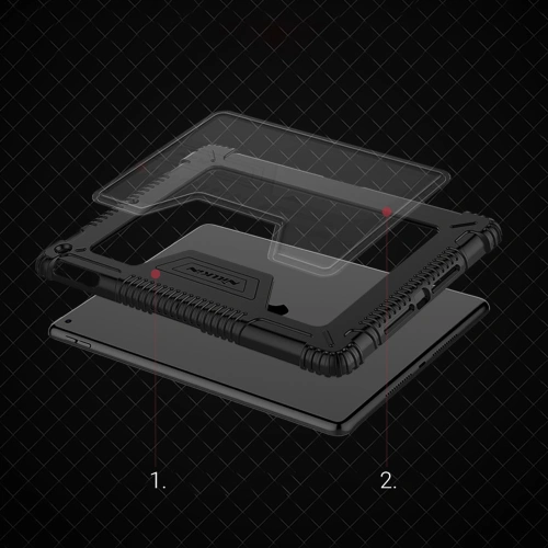 Kup Etui Nillkin Bumper Leather Case Pro Apple iPad 10.2 2019/2020/2021 (7., 8. a 9. generace) černý - NLK667 - {ean13} - Sklep Home Screen