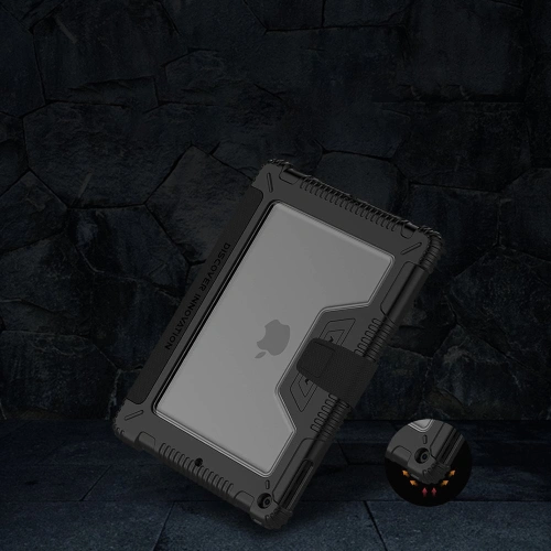 Kup Etui Nillkin Bumper Leather Case Pro Apple iPad 10.2 2019/2020/2021 (7., 8. și 9. generație) negru - NLK667 - {ean13} - Sklep Home Screen