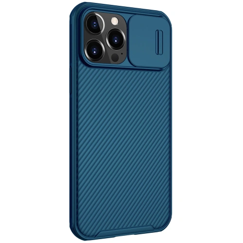Kup Etui Nillkin CamShield Pro Magnetic MagSafe Apple iPhone 13 Pro Max kék - NLK669 - {ean13} - Sklep Home Screen