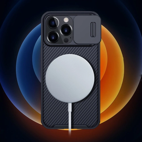 Kup Etui Nillkin CamShield Pro Magnetic MagSafe Apple iPhone 13 Pro Max kék - NLK669 - {ean13} - Sklep Home Screen