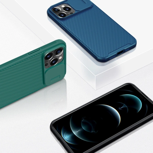 Kup Etui Nillkin CamShield Pro Magnetic MagSafe Apple iPhone 13 Pro Max kék - NLK669 - {ean13} - Sklep Home Screen