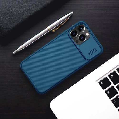 Kup Etui Nillkin CamShield Pro Magnetic MagSafe Apple iPhone 13 Pro Max kék - NLK669 - {ean13} - Sklep Home Screen