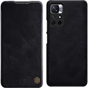 Kup Case Nillkin Qin Xiaomi Redmi Note 11T 5G/Poco M4 Pro 5G schwarz - NLK670 - {ean13} - Sklep Home Screen