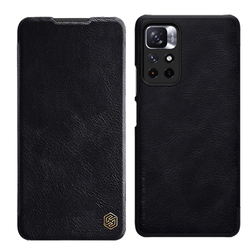 Buy Nillkin Qin Xiaomi Redmi Note 11T 5G/Poco M4 Pro 5G black - NLK670 - {ean13} - Home Screen Store Europe