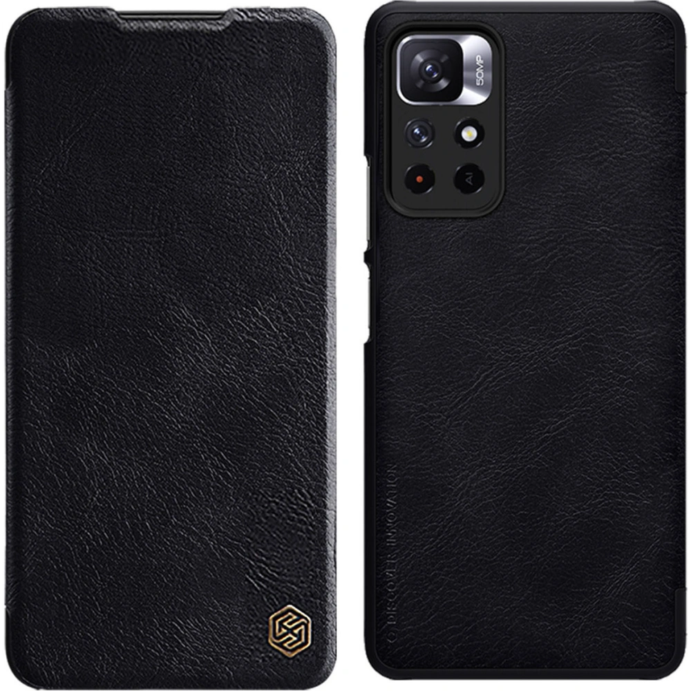 Etui Nillkin Qin Xiaomi Redmi Note 11T 5G/Poco M4 Pro 5G czarny