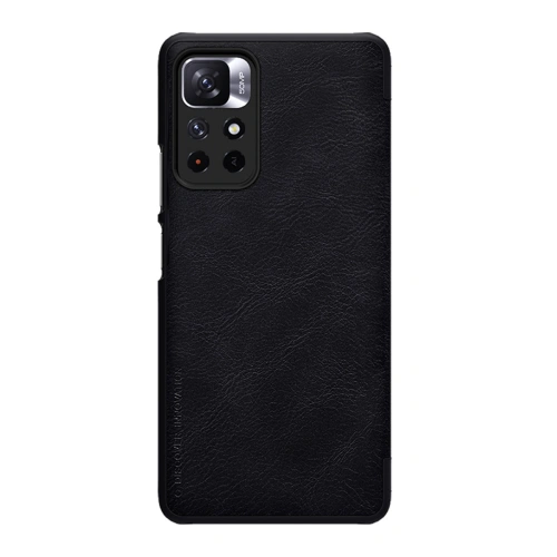 Buy Nillkin Qin Xiaomi Redmi Note 11T 5G/Poco M4 Pro 5G black - NLK670 - {ean13} - Home Screen Store Europe