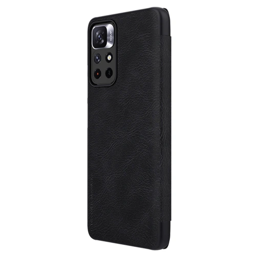 Buy Nillkin Qin Xiaomi Redmi Note 11T 5G/Poco M4 Pro 5G black - NLK670 - {ean13} - Home Screen Store Europe