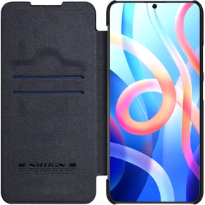Kup Case Nillkin Qin Xiaomi Redmi Note 11T 5G/Poco M4 Pro 5G schwarz - NLK670 - {ean13} - Sklep Home Screen