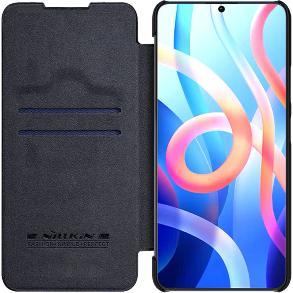 Etui Nillkin Qin Xiaomi Redmi Note 11T 5G/Poco M4 Pro 5G czarny