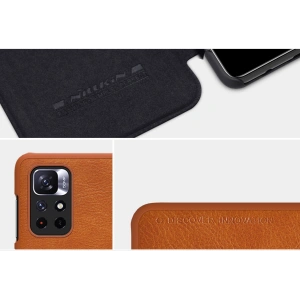 Kup Etui Nillkin Qin Xiaomi Redmi Note 11T 5G/Poco M4 Pro 5G negru - NLK670 - {ean13} - Sklep Home Screen