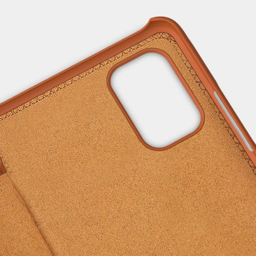 Buy Nillkin Qin Xiaomi Redmi Note 11S 5G/11T 5G/Poco M4 Pro 5G brown - NLK671 - {ean13} - Home Screen Store Europe